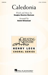 cover Caledonia Two-Part choral sheet music cover